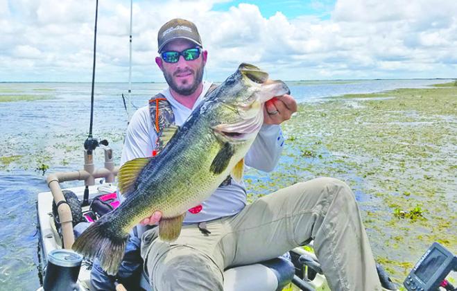 The Florida Fish and Wildlife Conservation Commission (FWC) wants freshwater anglers to be prepared if they catch a bass large enough to be the new state record. FILE PHOTO