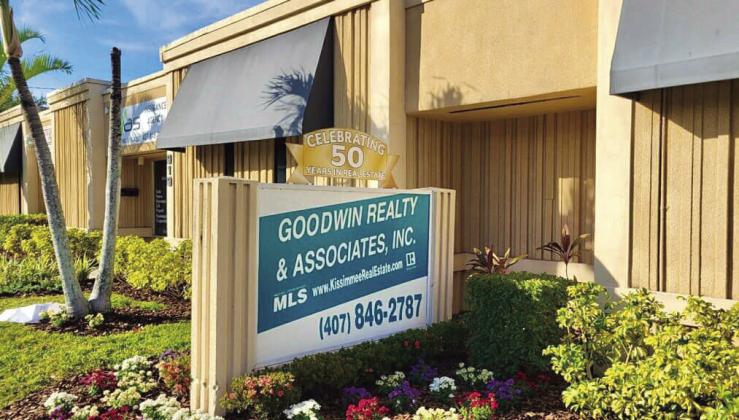 Kissimmee Goodwin Realty & Associates celebrated its 50th year in business with a community open house in December. SUBMITTED PHOTOS