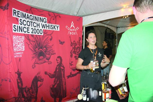 Building on the success of last year’s successful Whiskey in the Cloud, the 2024 Levee Liquors spirits festival packed downtown New York Avenue Saturday night. Story and photos by Terry Lloyd
