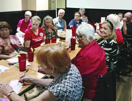 The Republican Women Crusaders offered up “Christmas in July” to families at a local shelter.