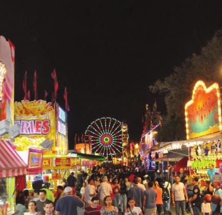 The Osceola County Fair features Central Florida's own James E. Strates Shows carnival midway with over 100 rides, games and food concession. PHOTO COURTESY OF THE OSCEOLA COUNTY FAIR