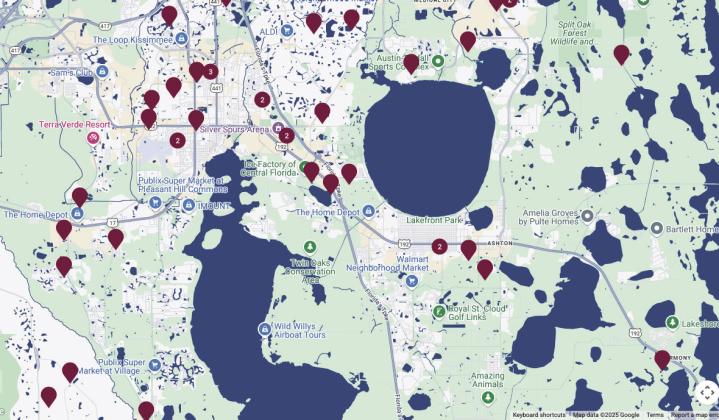 Osceola County will feature a number of Summer BreakSpot meal locations. For specifics go to www.summerbreakspot.org/find-location. (Graphic/Summer BreakSpot).