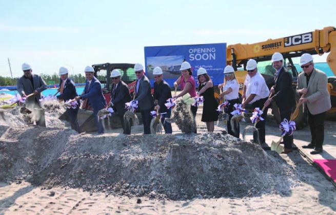 HCA Florida and local officials helped break ground Tuesday on HCA Florida Osceola East Emergency in St. Cloud. PHOTO/HCA FLORIDA
