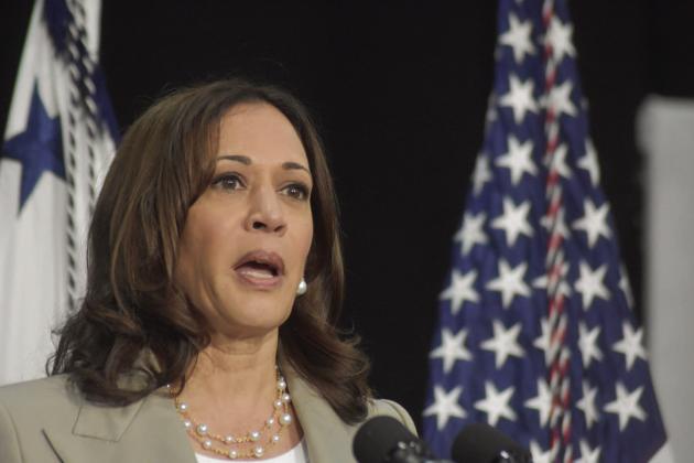 Vice President of the United States Kamala Harris delivers remarks on June 26, 2022 in Plainfield, Ill. PHOTO BY THENEWS2.COM