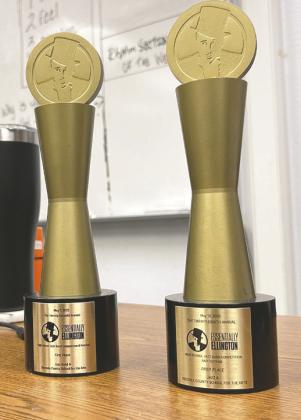 Renowned Musician Tatum Greenblatt visited the jazz band at the Osceola School for the Arts for a March 29 coaching session, ahead of the Essentially Ellington jazz competition in New York May 9-11. OCSA has brought home 1st place awards from the 2022 and ’23 festivals. PHOTO/THOMAS OUELLETTE
