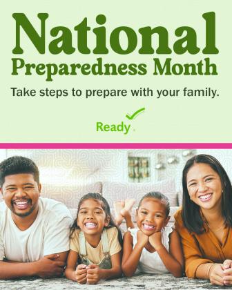 September is National Preparedness Month (NPM).