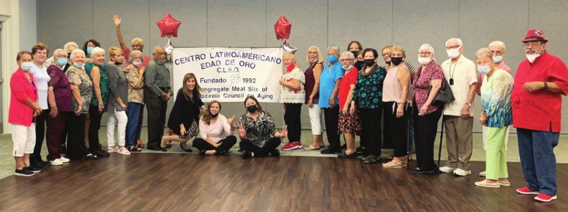 The Council on Aging hosts CLEO, a Hispanic congregate dining club. PHOTO/COUNCIL ON AGING