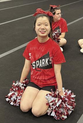 Willow Stine (pictured) and her Osceola Sparks cheerleading team will compete at the Special Olympics State Games at ESPN Wide World of Sports May 17-18. SUBMITTED PHOTOS