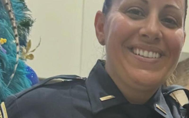KPD Lt. Lacey Santone was promoted at the Dec. 5 City Commission meeting. On Dec. 12, the departmentinitiated a criminal investigation after an officer came forward with additional information in the case. (Photo/Facebook)