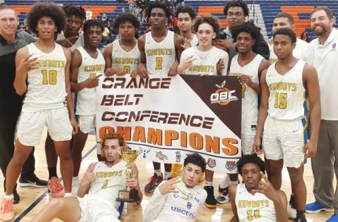 The Osceola Kowboys defeated the Poinciana Eagles, 50-47, in the finals of the Orange Belt Conference (OBC) Championship Tournament, giving them a fourth consecutive championship.