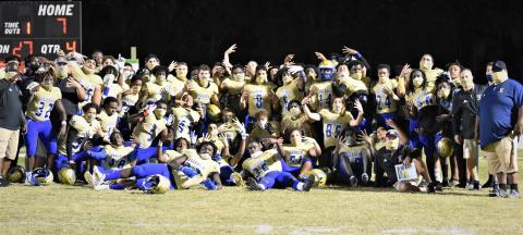The Osceola Kowboys, who finished as state runner-ups in 2020, will stay in Class 8A this season but move to District 5 where they will compete with state powers Dr. Phillips and West Orange.  Photo courtesy of Osceola High School.