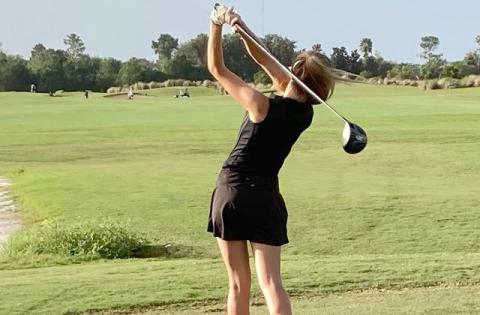 A two-time state championship qualifier, St. Cloud senior Morgan Beaulieu will attempt to become the first female golfer in county history to win four consecutive OBC Championships. SUBMIITTED PHOTO