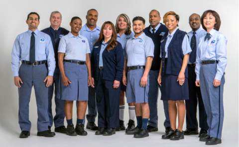 Even during the darkest days of the pandemic, mail carriers showed up to keep everything moving. PHOTO/USPS