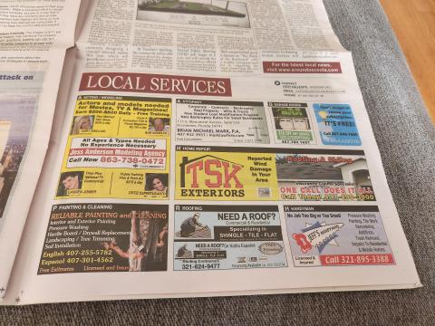 Under proposed legislation, local businesses with fewer than 50 employees would receive a five-year non-refundable tax credit of up to $5,000 in the first year and up to $2,500 in the subsequent four years based on their spending level with local newspapers.