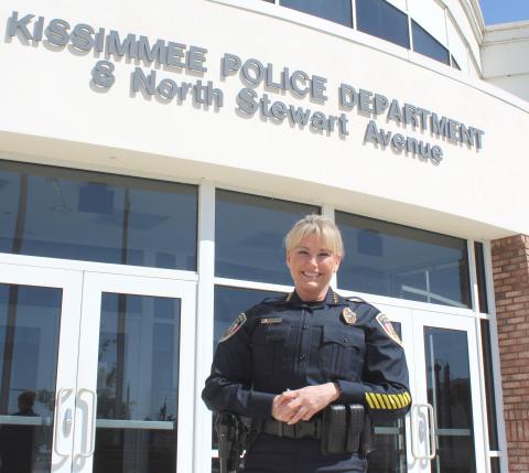Betty Holland has resigned after serving 18 months as Kissimmee Police Chief. FILE PHOTO 