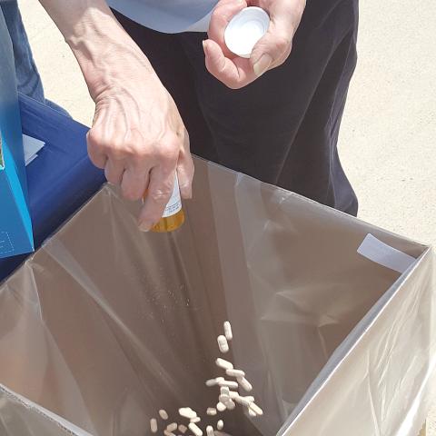 Multiple sites will collect unused prescription medication to combat drug misuse on Saturday, Oct. 26 as part of Drug Take Back Day, sponsored annually by the U.S. Drug Enforcement Agency.