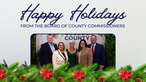 Government and official offices, like Osceola County, will be closed through Wednesday for the Christmas holiday. OSCEOLA COUNTY