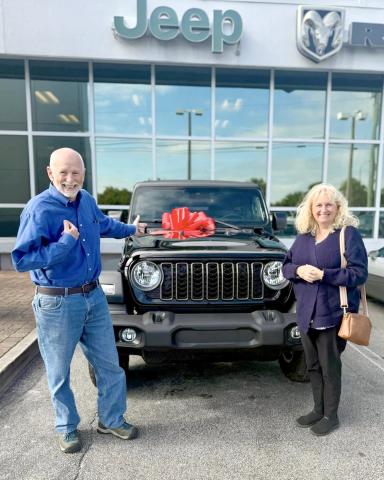 Ronald C. and his wife from St. Petersburg secured the winning ticket for the Osceola Council on Aging 2025 Jeep Wrangler Sport fundraiser raffle. PHOTO/OSCEOLA COUNCIL ON AGING