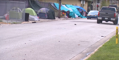 Central Florida faces a stark “math problem” when it comes to addressing homelessness. Available resources simply don’t add up to meet the demand.  According to the Homeless Services Network’s 2024 Point-in-Time census. PHOTO/WKMG