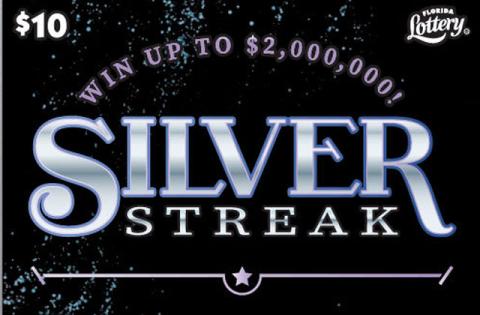 A Kissimmee woman a $2 million Florida Lottery prize on a $10 Silver Streak scratch-off ticket, Lottery officials announced Friday. (Photo/Florida Lottery)