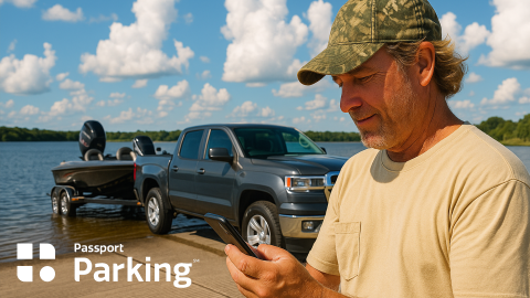 Signs at the Chisholm Park and Lakefront Park boat ramp lots will guide users on paying via an app or the Passport Parking website.