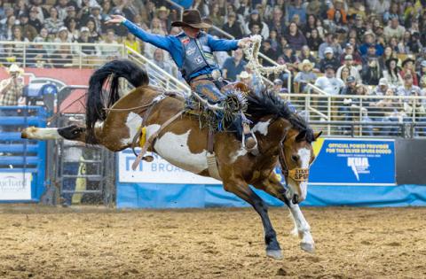 The rodeo action at the 155th Silver Spurs will be just as hot as the February rodeo, which played out to sold-out crowds. (Photo/Taylor McFee)