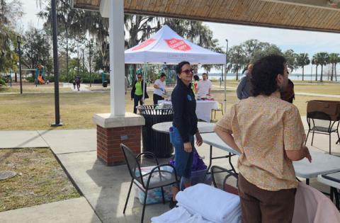 The Salvation Army and Hope Partnership continue to provide services to those experiencing homelessness — even though those people are re-acting to a state law banning sleeping or camping in public areas. (File Photo)