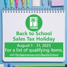 For the first time, families prepping for the new school year will have the entire month of August to buy supplies tax-free. 
