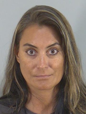 Robin Severance Lopez, the ex-wife of former Osceola County Sheriff Marcos Lopez, walked out of the Lake County Jail Monday after bonding out. (Photo/Lake County Jail)