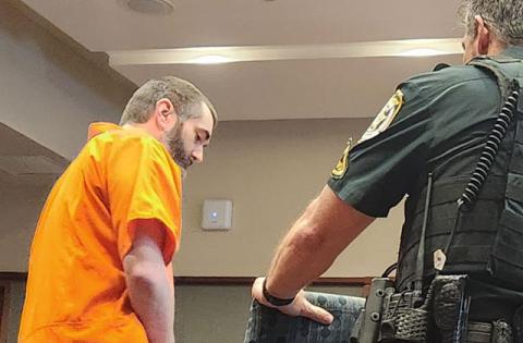 Stephan Sterns appeared in court Monday at a hearing to set ground rules for his trial next week; a trial that may now not take place. (Photo/Ken Jackson)