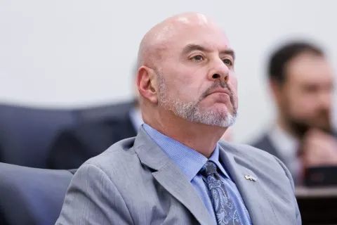 State Chief Financial Officer Blaise Ingoglia’s department sent law officers to a Largo home over a postcard that criticized Ingoglia.  (Photo/Colin Hackley, News Service of Florida)
