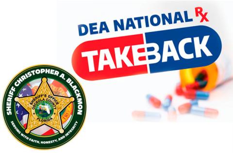 April 25 — National Prescription Drug Take Back Day