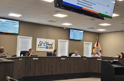 St. Cloud city leaders and the City Council discussed ways it can navigate a potential eight-figure loss in property tax revenue at Monday’s city workshop. (Photo/Ken Jackson)
