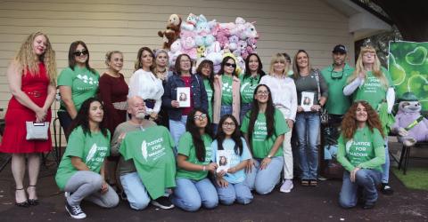 Friends, well-wishers and community advocates gathered in St. Cloud Saturday to assure Madeline Soto’s legacy lives on. PHOTO/KEN JACKSON