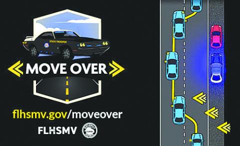 Through November, there were 170 crashes statewide in 2024 caused by motorists failing to obey the Move Over Law. These crashes resulted in one death and 10 serious injuries. GRAPHIC/FLHSMV