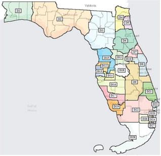 The map, which has already seen a pair of legal challenges, stretches District 9 from Osceola to Okeechobee. (Graphic/Florida Senate)