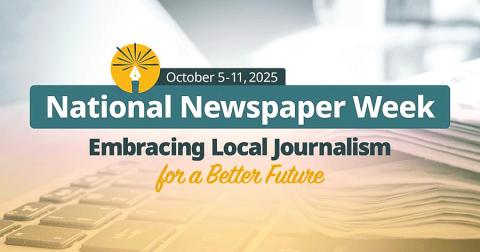 It’s a great time to celebrate National Newspaper Week.