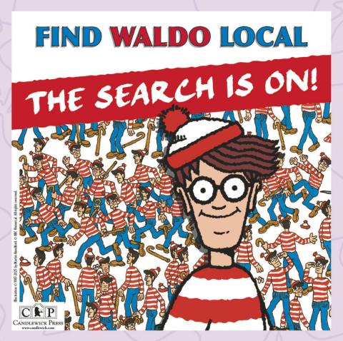 Set out to find Waldo around Kissimmee and points west the rest of this month, and you could win prizes. (Photo/ Experience Kissimmee)
