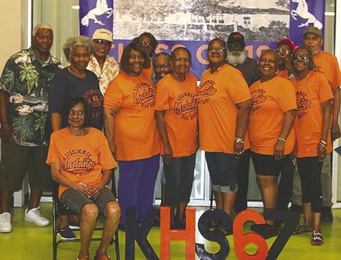The Kissimmee High School Class of 1967 gathered for its 58th class reunion April 25-27 at the Marydia Community Center. (Photo/Diane Tisdale)