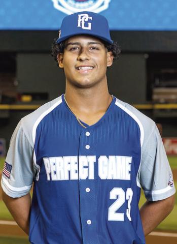 Kissimmee Charlee Soto, who has been featured among the top travel baseball prospects in the country, became Osceola County’s third MLB first-round draft pick and the first since 2000. PHOTO/PERFECT GAME