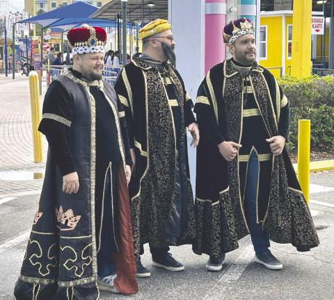 The Three Kings will arrive at Old Town to celebrate the Epiphany. FILE PHOTO