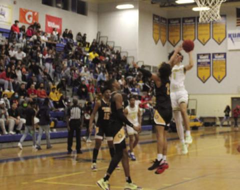 Ryan Rivera (1) is the lone returnee who had a varsity impact on the hardwood for the Osceola Kowboys last season. PHOTO/KEN JACKSON