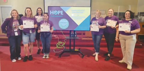 It was a long-running, unified effort by the Hope Partnership staff to receive its Sanctuary Certified Organization designation from the Sanctuary Institute. (Photo/Ken Jackson)