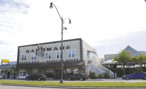The 1818 Restaurant and Bar, which utilized the historic Makinson Hardware building in downtown Kissimmee, is an example of an urban infill project. PHOTO/TERRY LLOYD