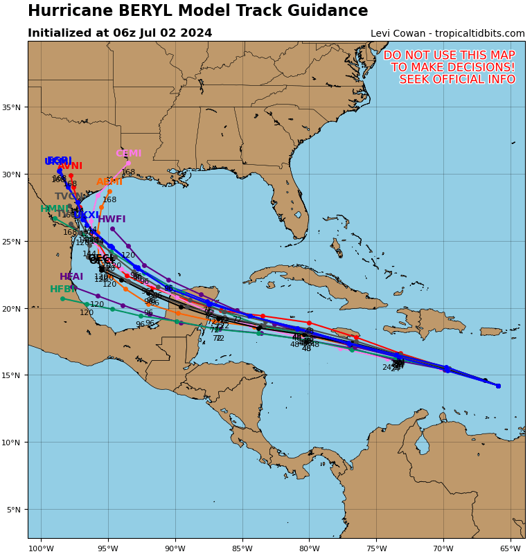 Beryl becomes historic Category 5 hurricane overnight -- Jamaica next ...