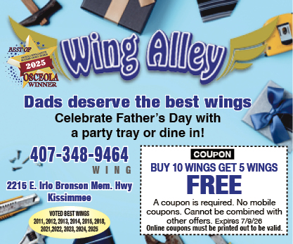 Wing Alley June Coupon