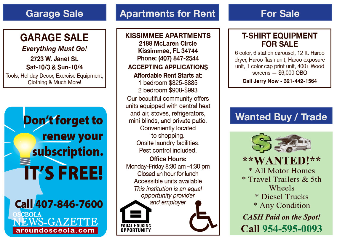 100126 Classifieds