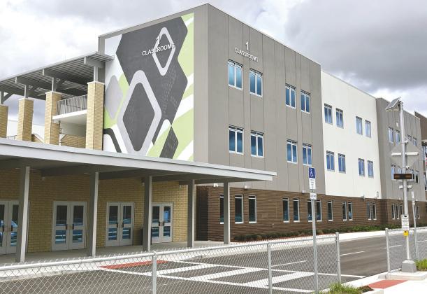 Nova Lakes High School Principal Dr. Nigel Pillay says the school, the county’s first new high school in eight years, will be a place for students to find their place and grow. (Photo/Debbie Daniel)