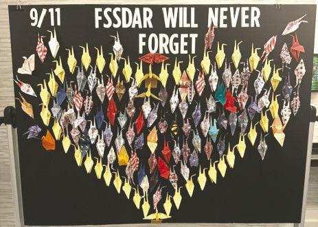 The Florida State Society Daughters of the American Revolution raised $5,213 for the Tunnel to Towers Foundation in honor of the 25th anniversary of 9/11. (Photo/DAR)