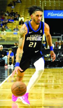 Trevelin Queen is a two-way Magic player, along now with Mac McClung. FILE PHOTO